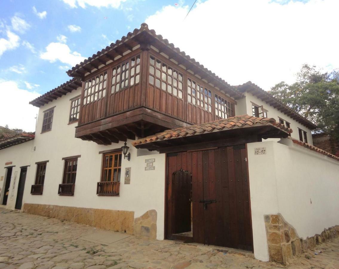 Hostal Del Carmen ビージャ・デ・レイバ エクステリア 写真